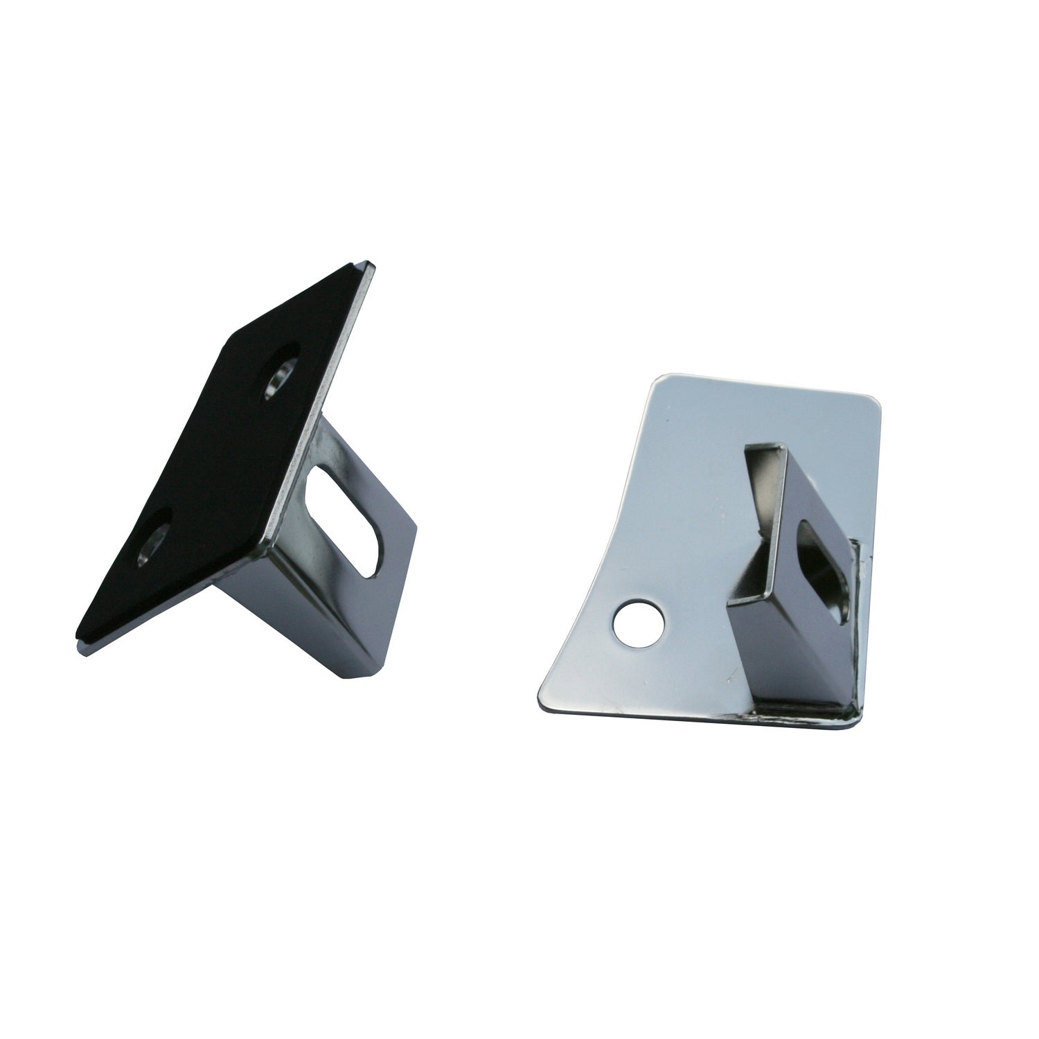 Light Mounting Brackets  Windshield  Stainless Steel; 07-18 Wrangler
