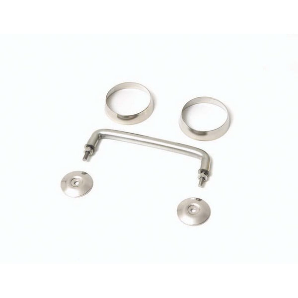 Windshield Tie Down Kit  Stainless Steel; 97-06 Jeep Wrangler TJ