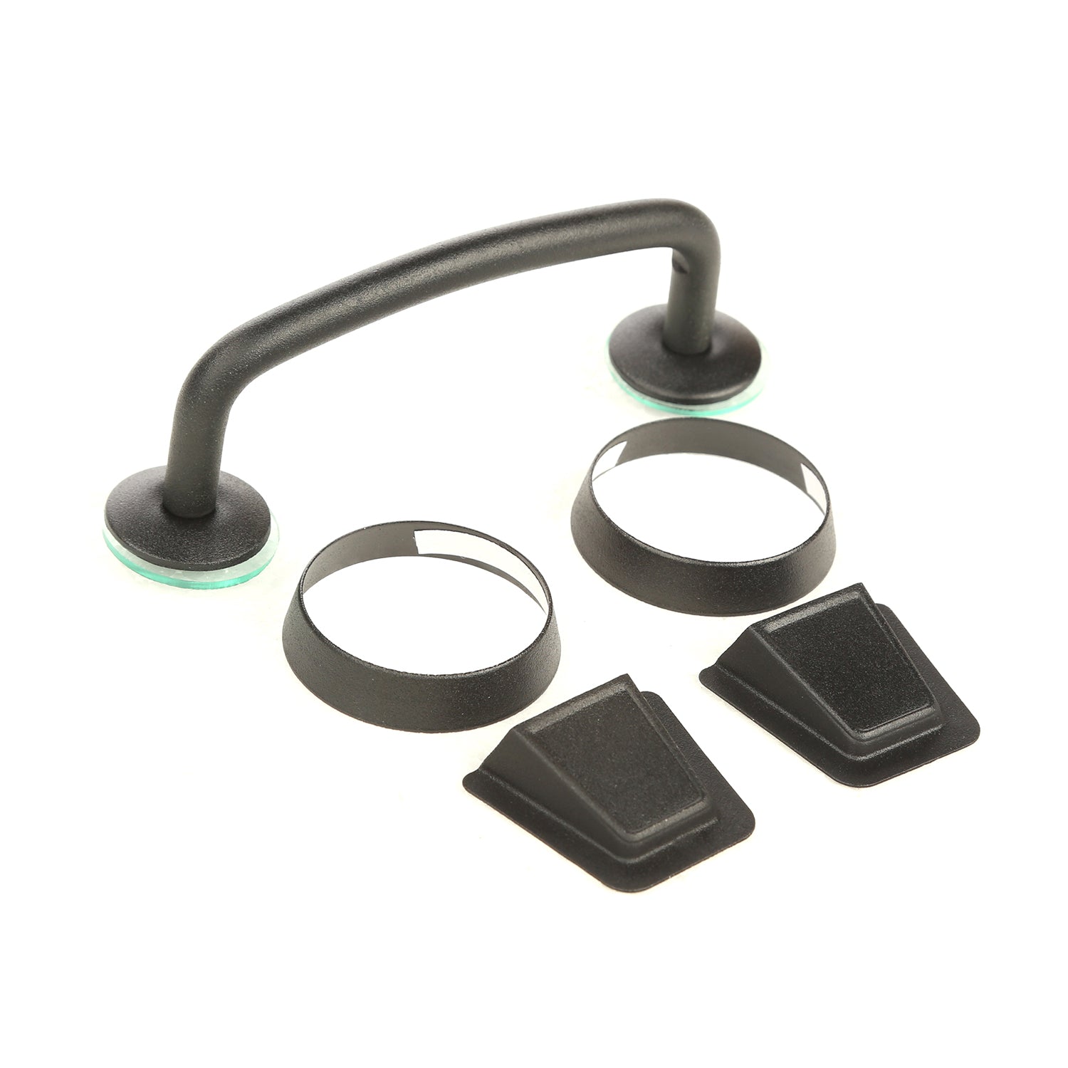 Windshield Tie Down Kit  Black; 13-18 Jeep Wrangler