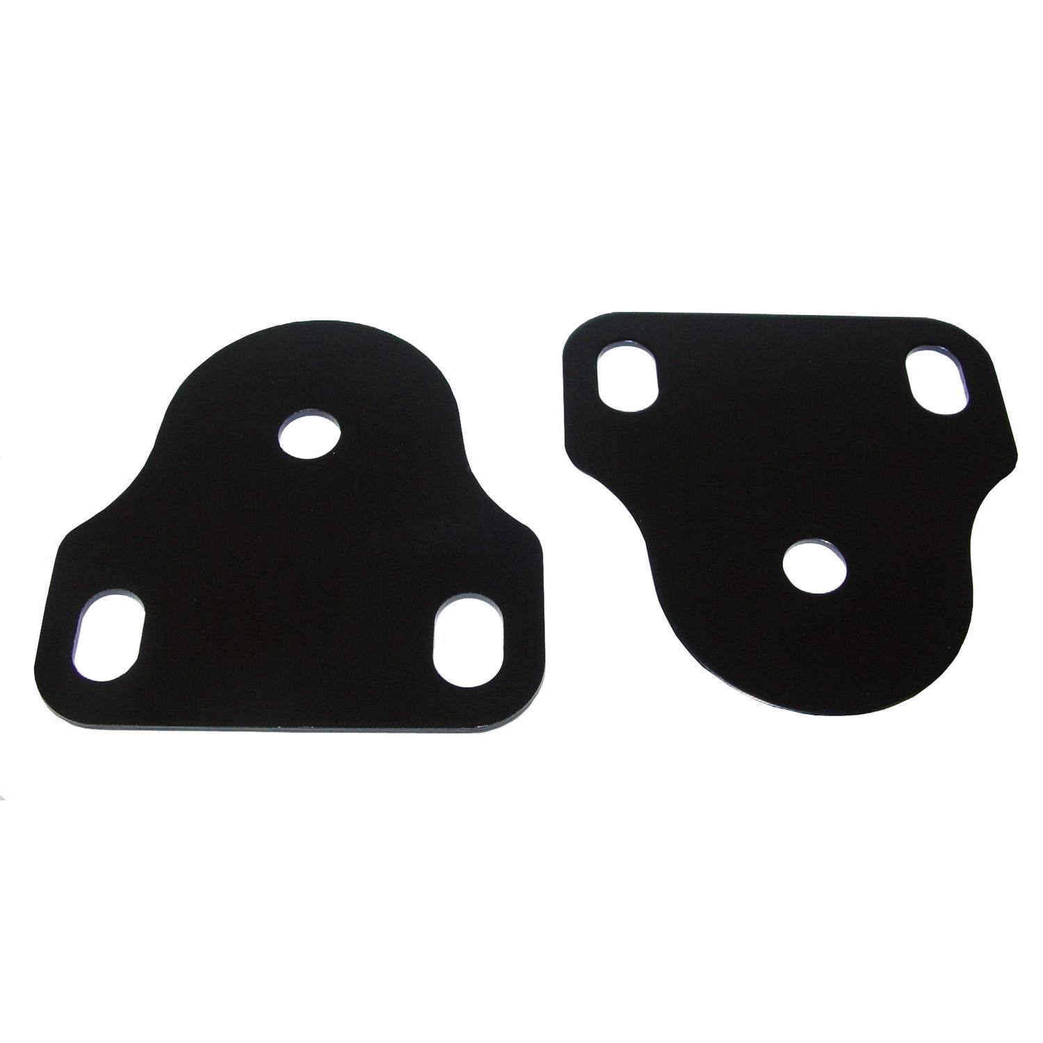 Windshield Bracket Kit  Black; 76-95 Jeep CJ/Wrangler YJ