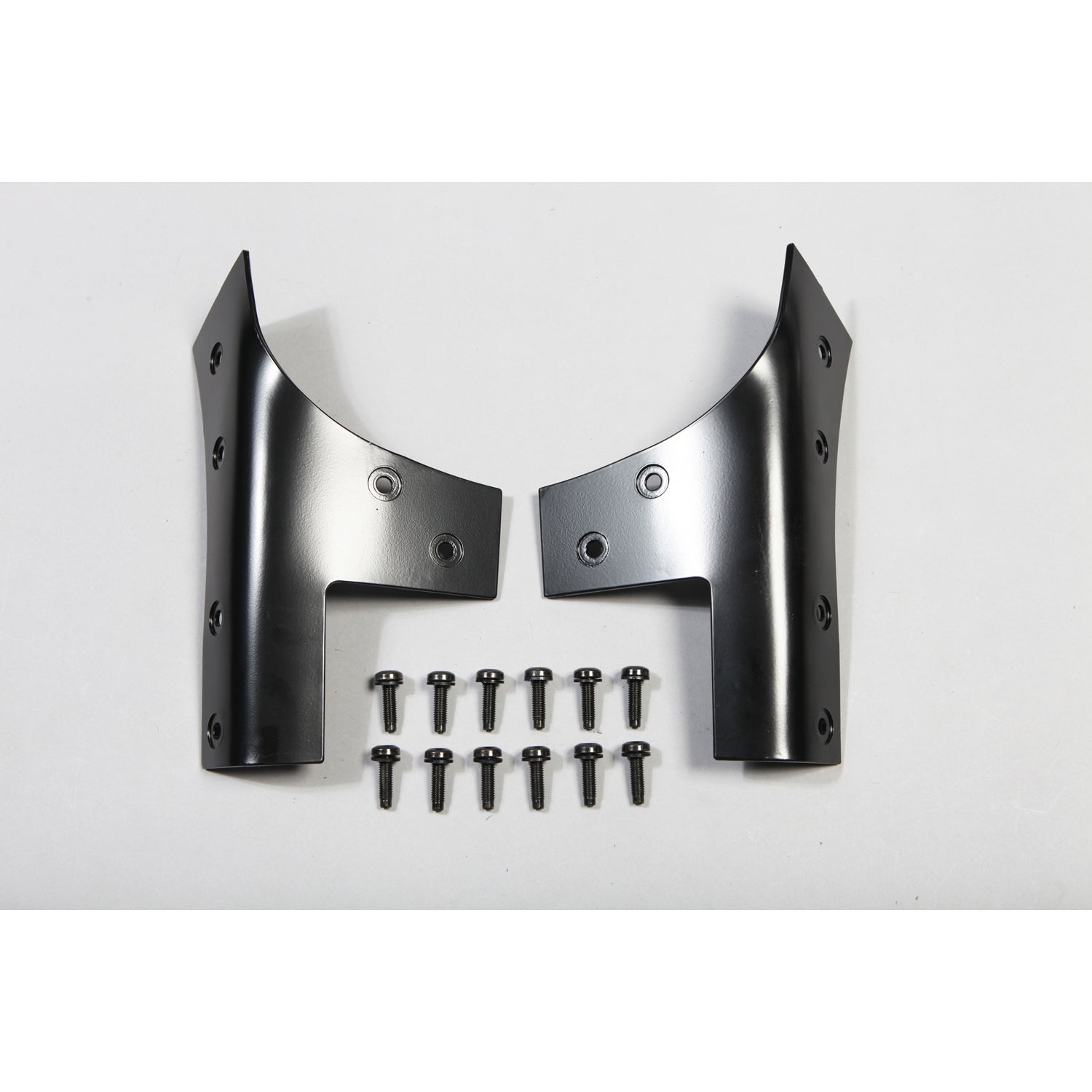 Windshield Hinge Kit  Black; 07-18 Jeep Wrangler JK