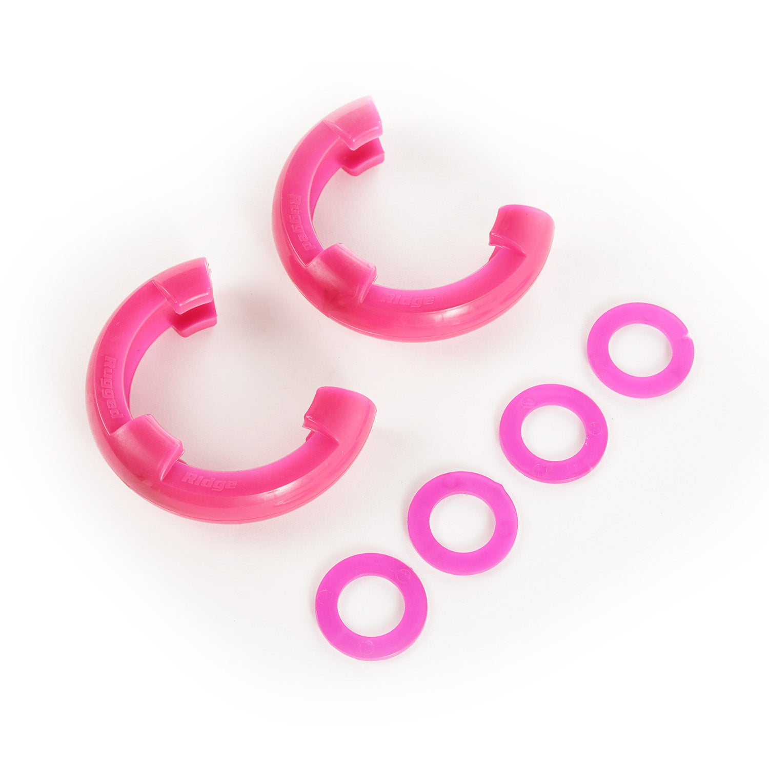 D-Ring Shackle Isolator Kit  Pink Pair  3/4 Inch