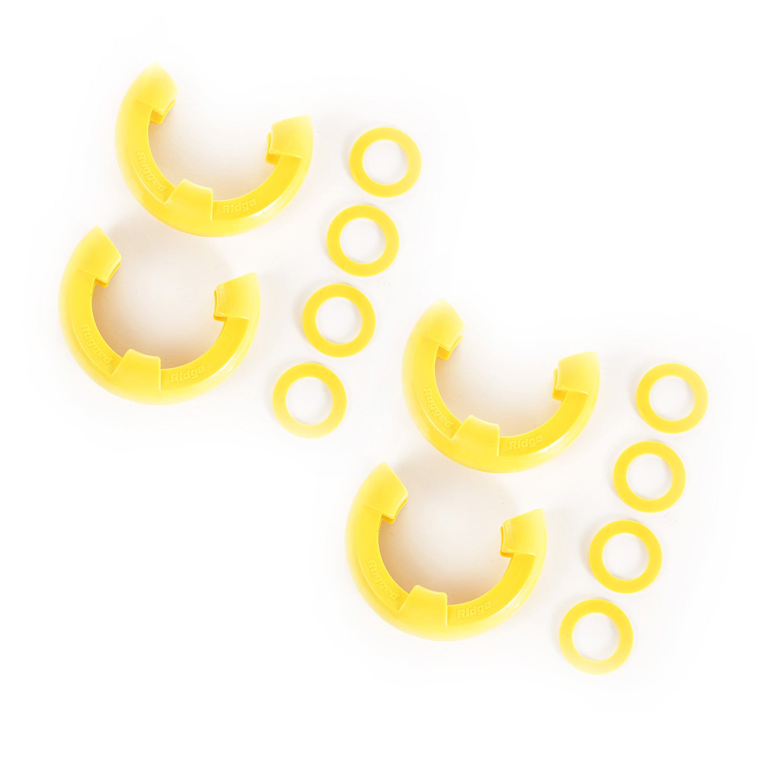 D-Ring Isolator Kit  Yellow 2 Pair  3/4 Inch