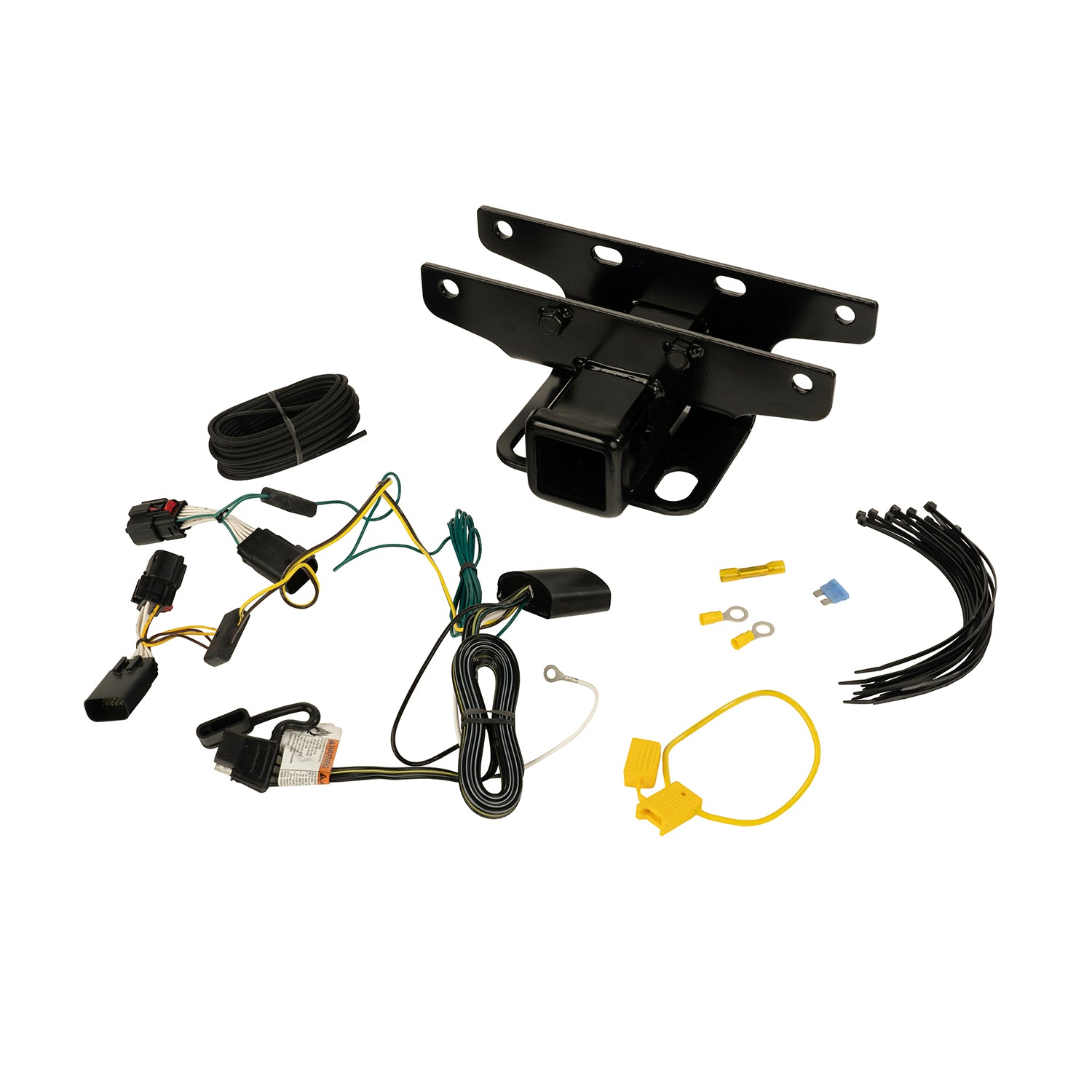 Trailer Hitch Kit  Wiring Harness; 18-21 Jeep Wrangler JL