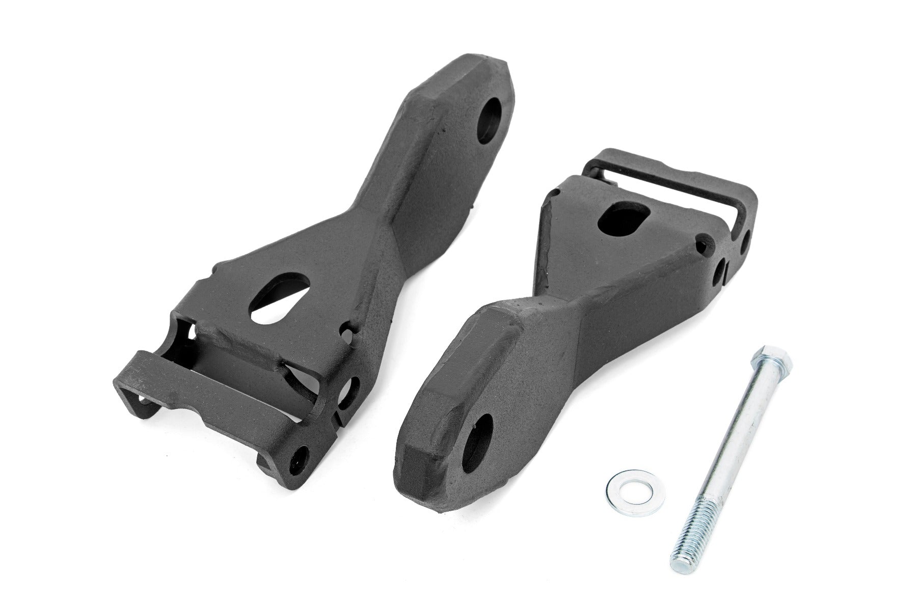 Rough Country Tow Hook Brackets - Chevy Silverado 1500 2WD 4WD (2014-2018)