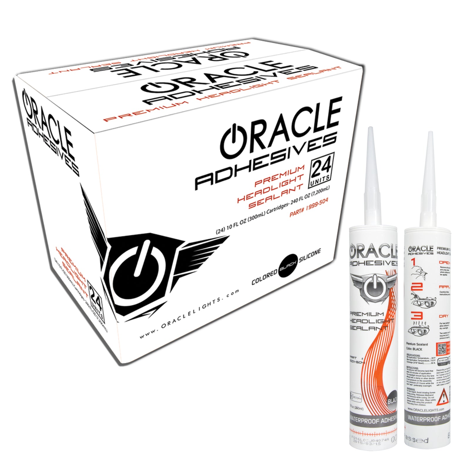 1999-504 - ORACLE Headlight Assembly Adhesive - Case Of 24