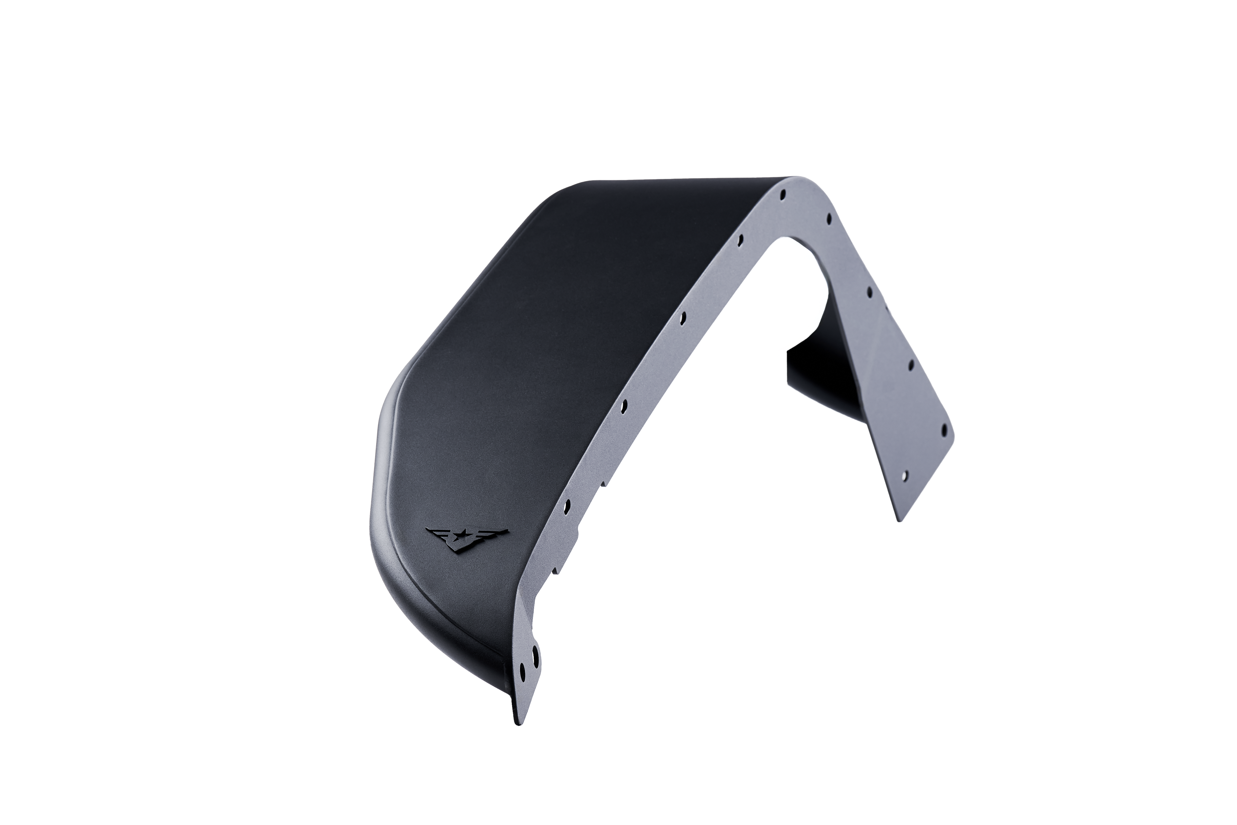 Jeep JL/JLU Full Assault Black Aluminum Fender Kit - Front