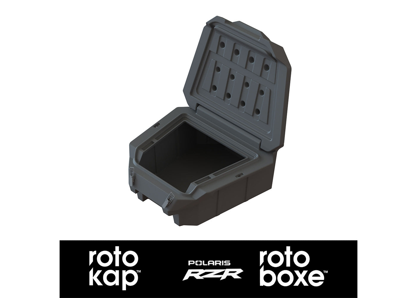 RotoKAP Pro-XP RotoBOXE Distributed By DÜHA – UTV Bed Cover Fits 19-24 Polaris RZR Pro XP Models (Sport Premium Ultimate) And 22-24 Polaris RZR Pro Turbo R – Ultimate UTV/Side-by-Side Bed Cover – Black 3PP3000