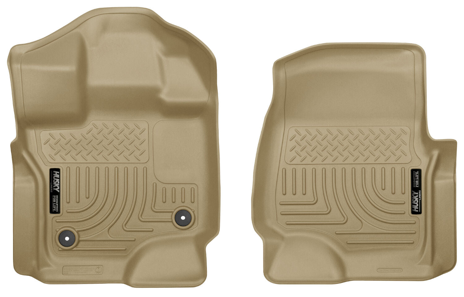 Husky Weatherbeater Front Floor Liners 18363