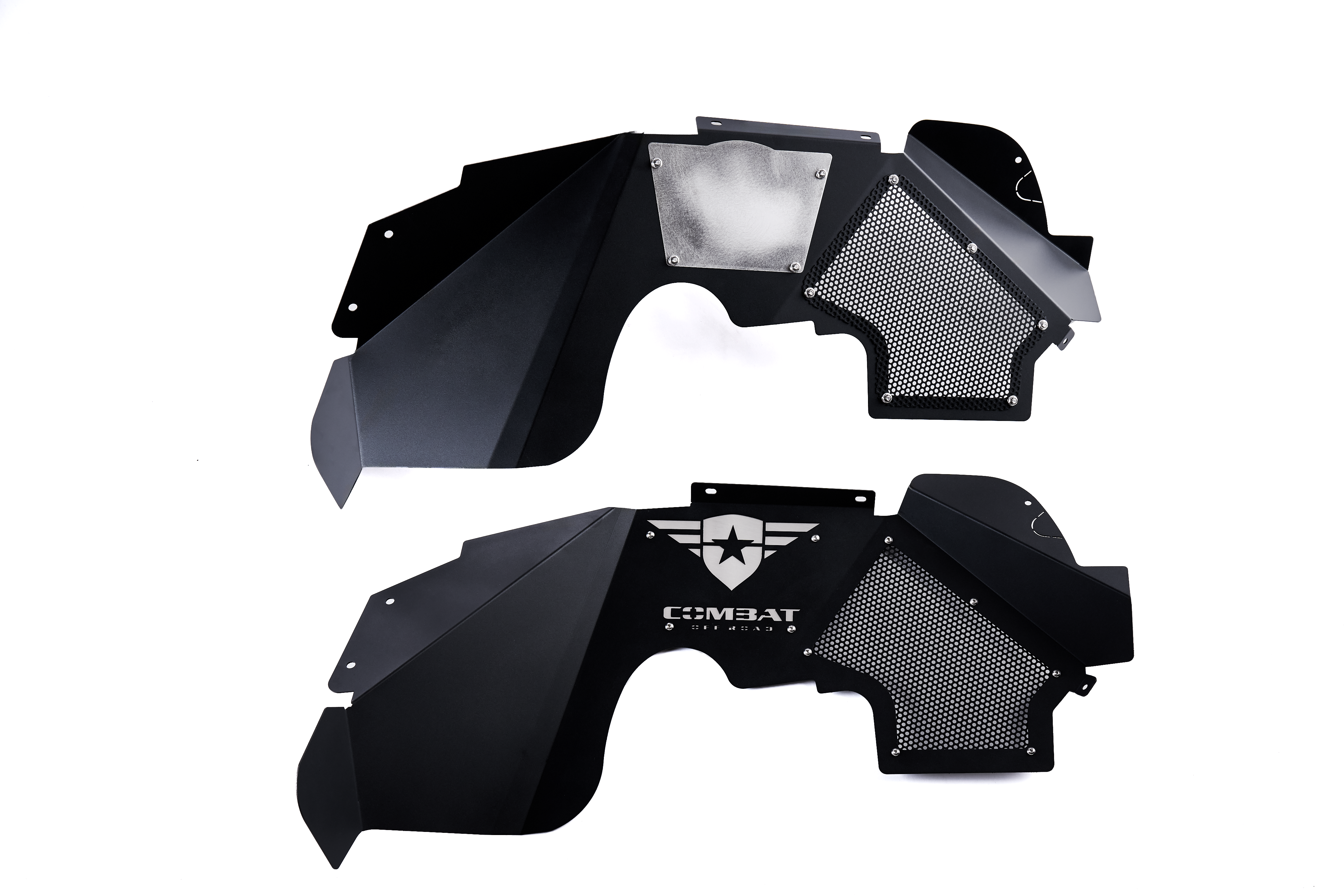 Jeep JK/JKU Battle Ready Aluminum Inner Fender Kit - Front