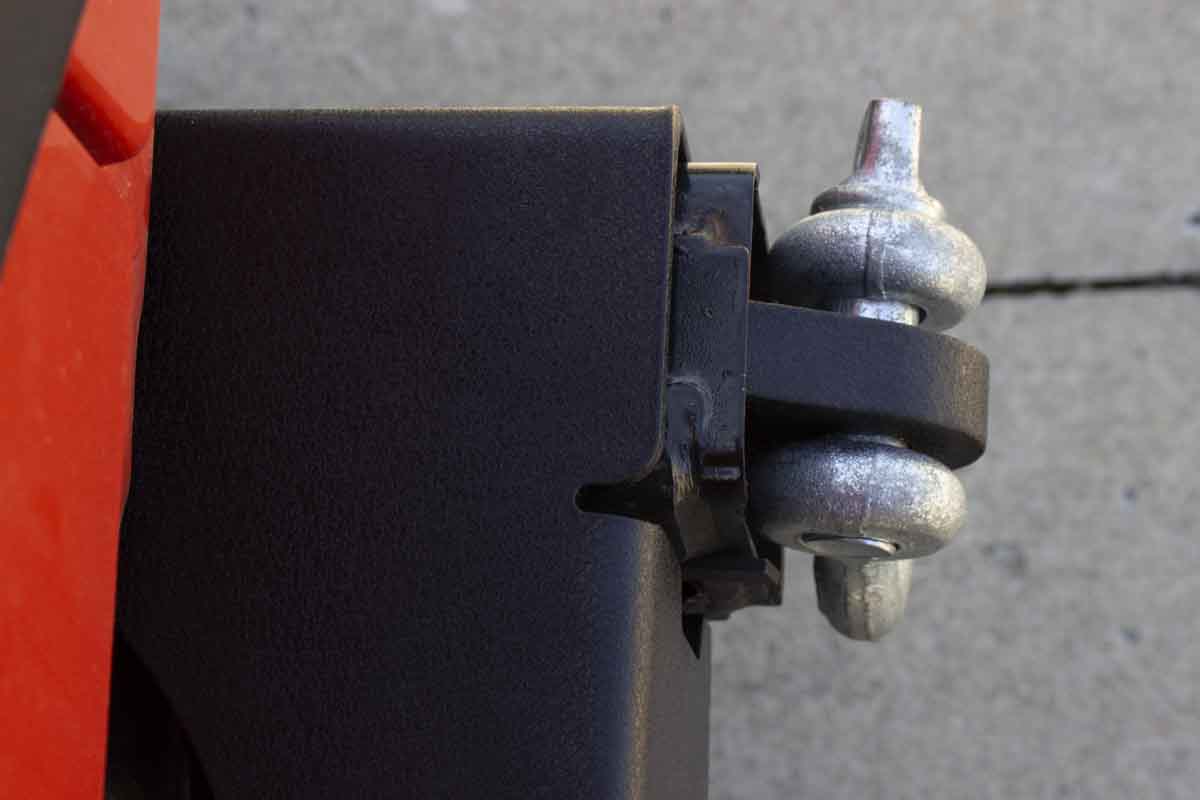 Black Powder Coated