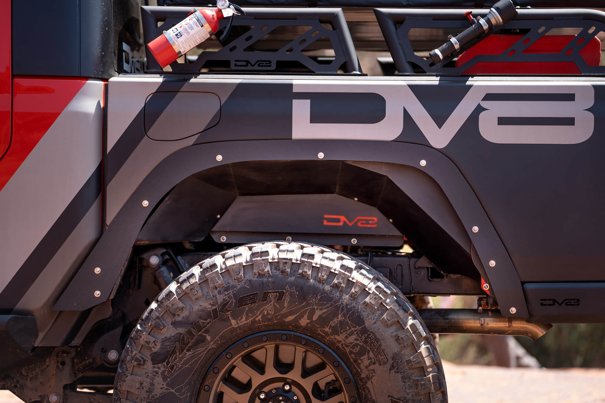 DV8 Offroad JT FENDER FLARE SET - FDGL-03