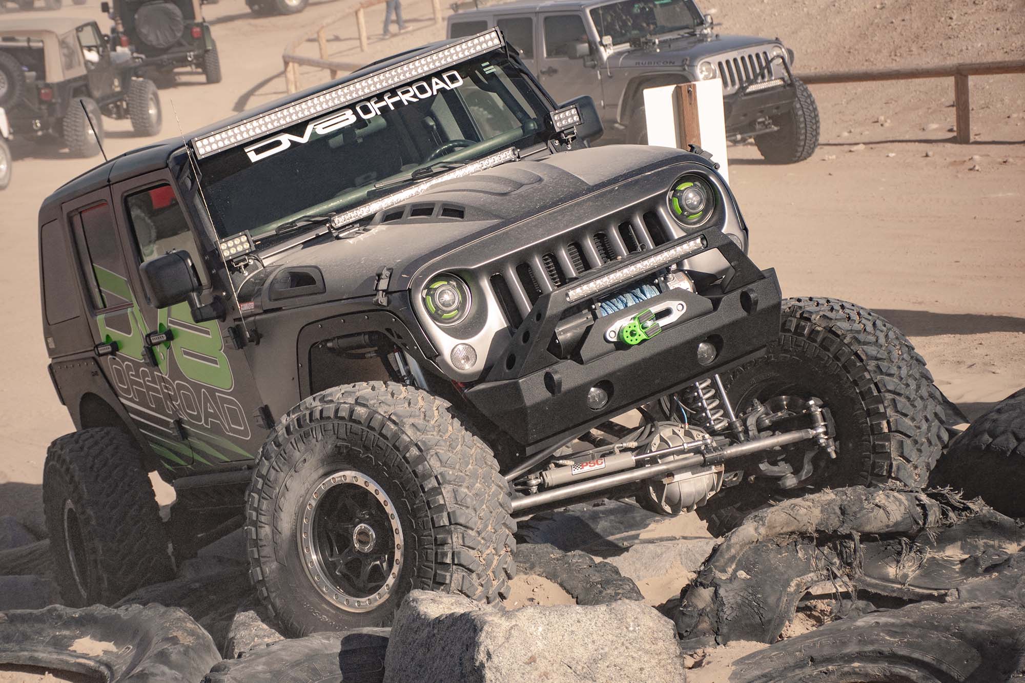 DV8 Offroad Hood - HDMB07-02