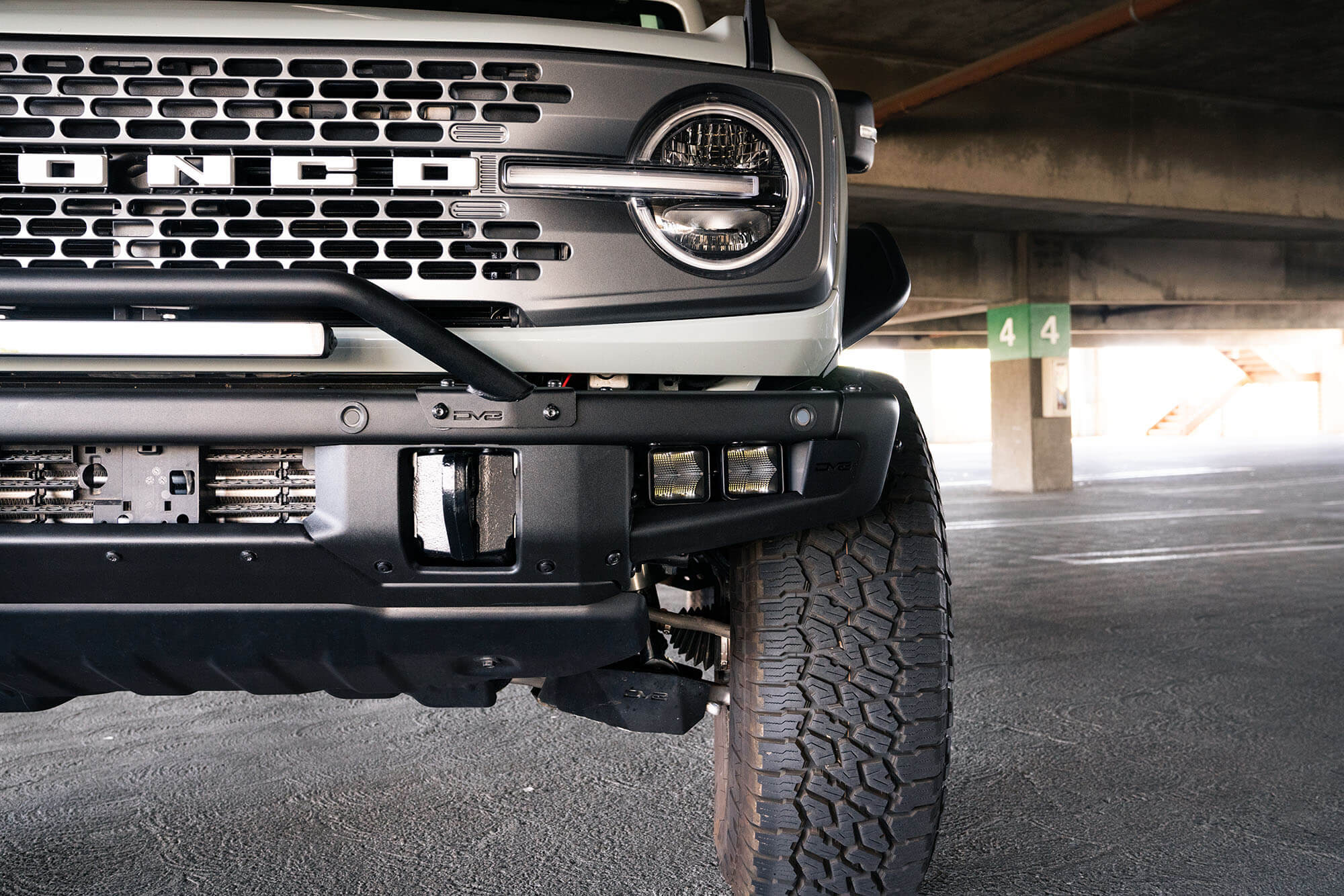 2021-22 Ford Bronco - Factory Bumper Pocket Light Mount?