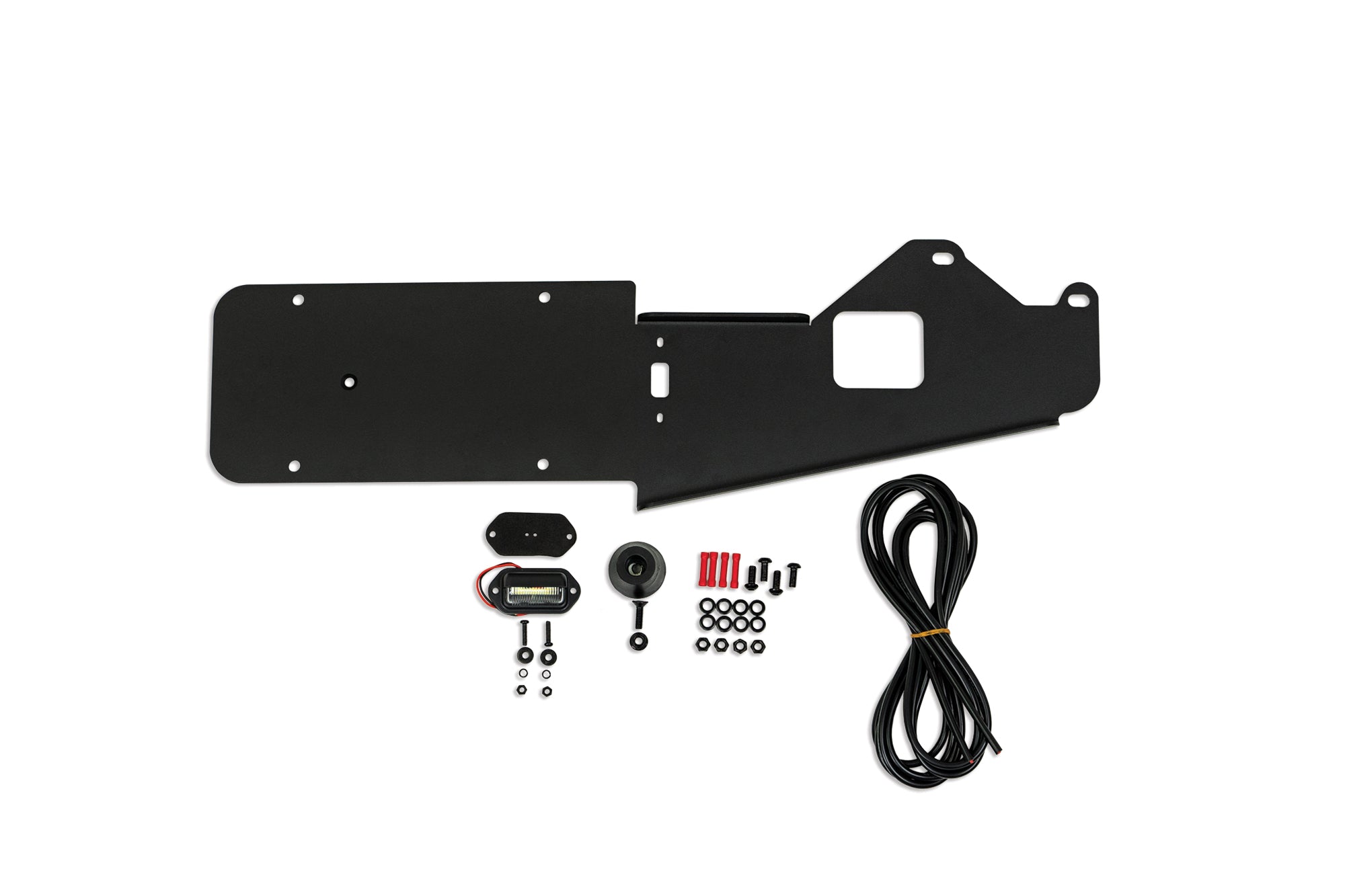 REAR LICENSE PLATE RELOCATION BRACKET