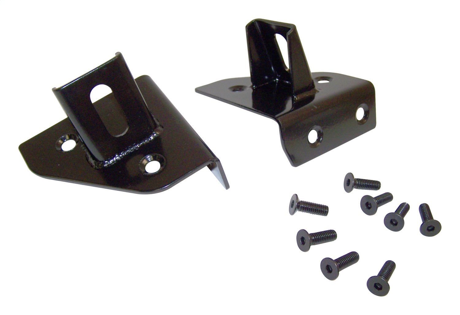 RT Off-Road - Metal Black Windshield Light Mount Bracket Set