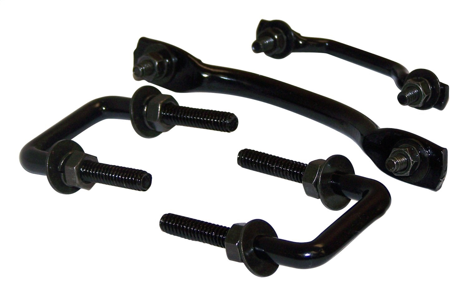 RT Off-Road - Metal Black Windshield Tie Down Kit