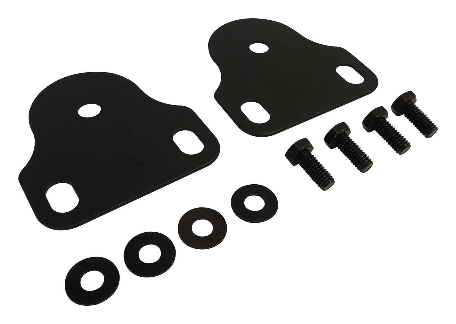 RT Off-Road - Stainless Black Windshield Bracket Set