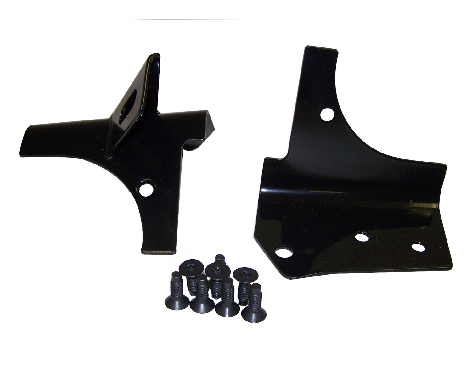 RT Off-Road - Metal Black Windshield Light Mount Bracket Set