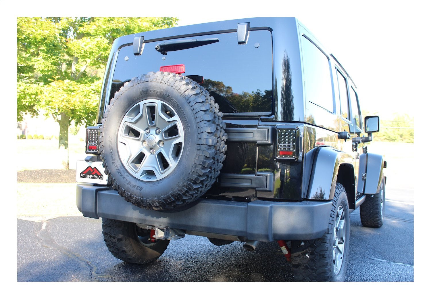 RT Off-Road - Plastic Black LED Tail Light Set