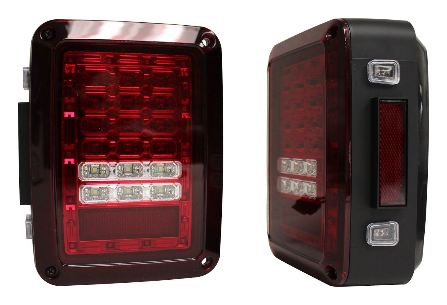 RT Off-Road - Plastic Black LED Tail Light Set