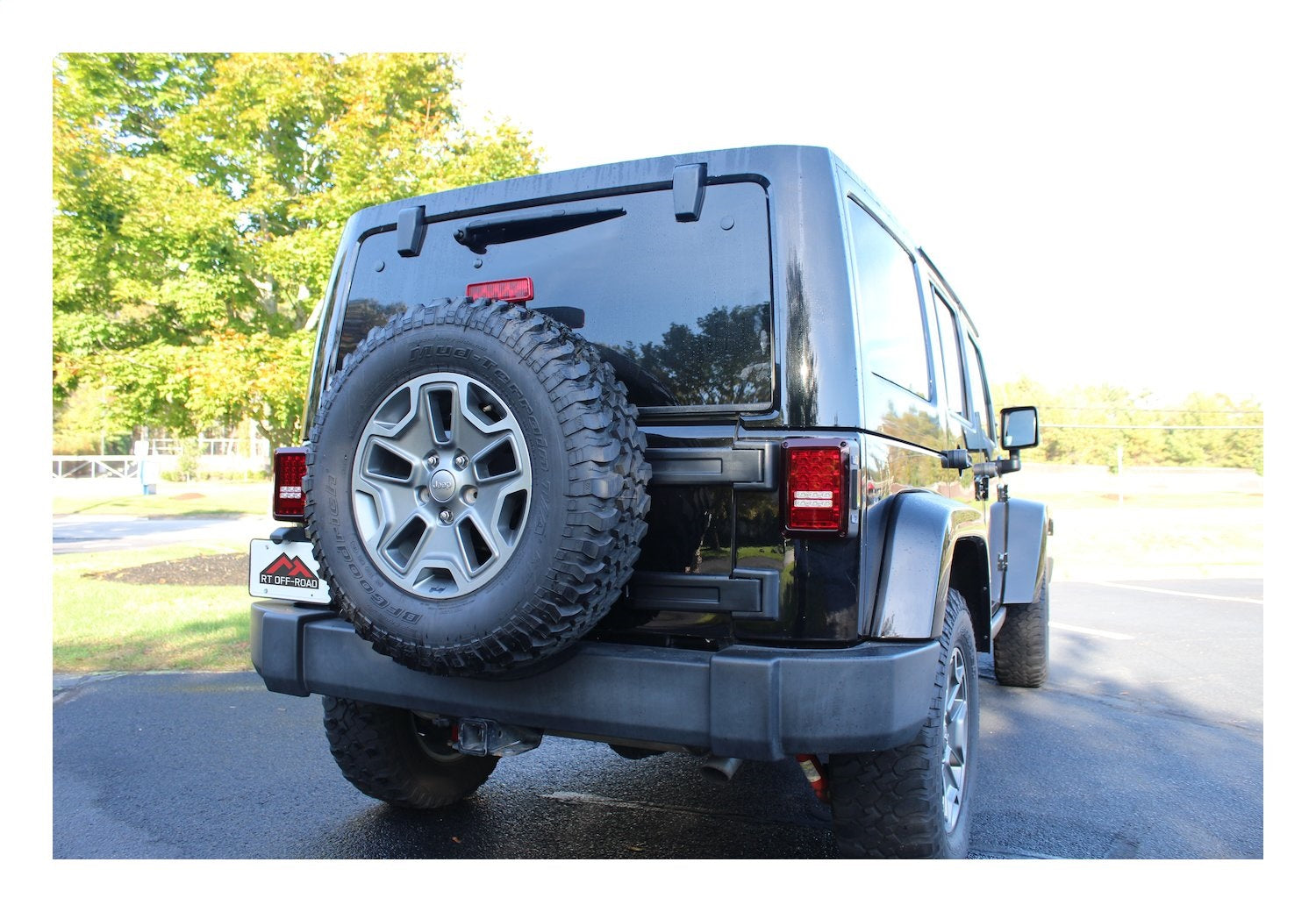 RT Off-Road - Plastic Black LED Tail Light Set