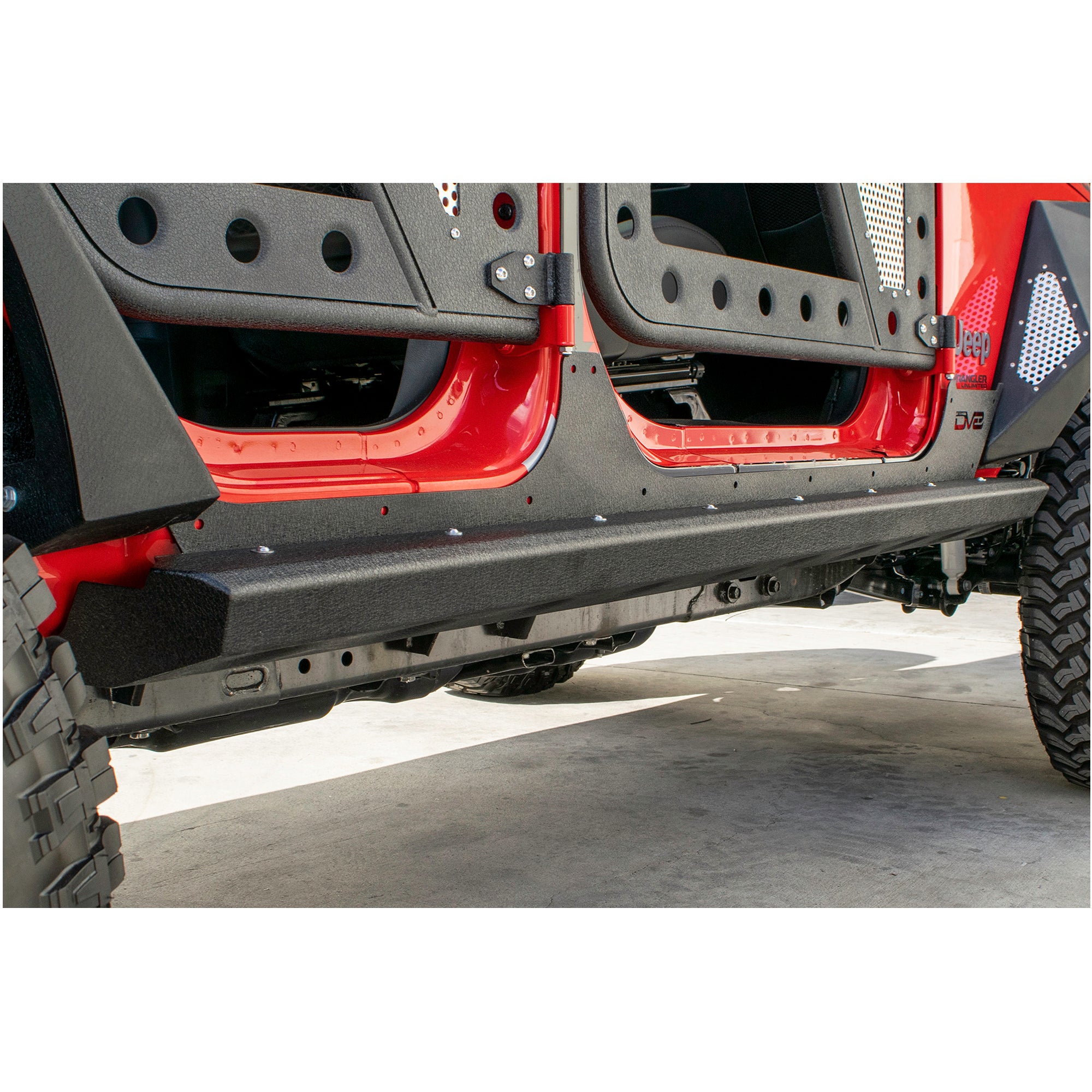 DV8 Offroad Rock Sliders - SRSOTB-13