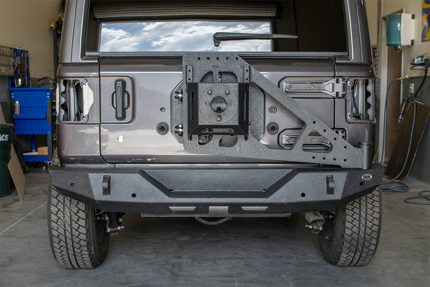 DV8 Offroad Spare Tire Carrier - TCJL-06