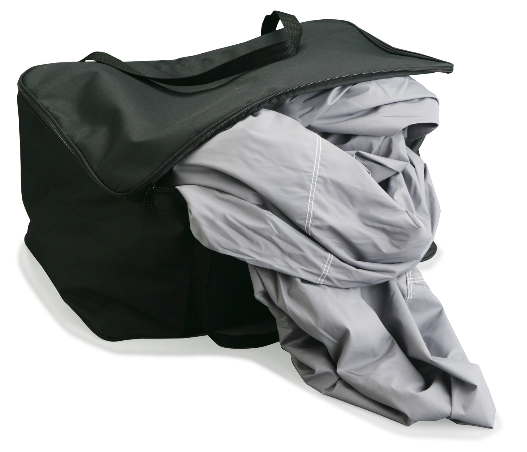 Covercraft Zippered Tote Bag Polycotton - Black