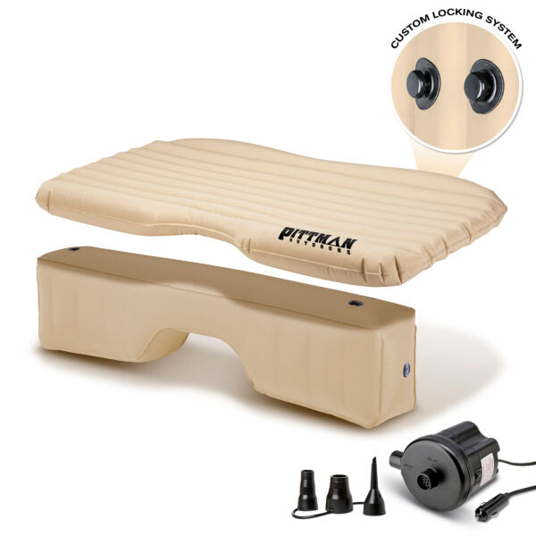 Inflatable Rear Seat Air Mattress - Full-Size. Fits SUV'S & Full-size Trucks