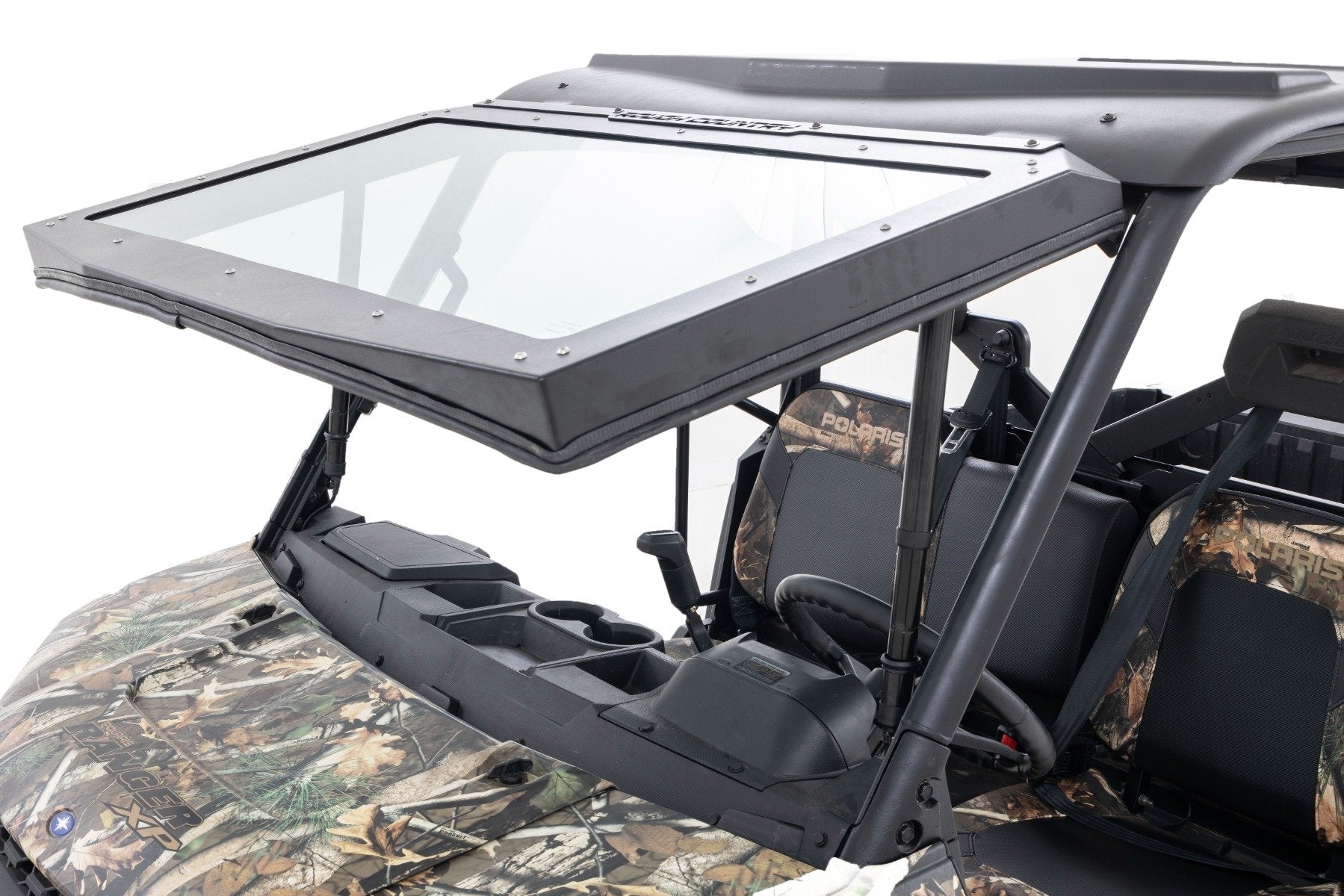 Electric Tilt Windshield - Glass - Polaris Ranger 1000 Ranger XP 1000